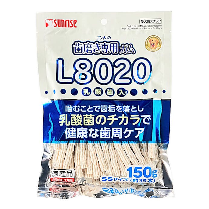 ゴン太の歯磨き専用ガム 乳酸菌入り SS 150g(販売終了)