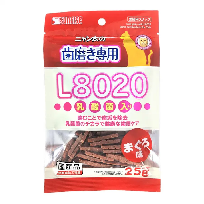 ニャン太の歯磨き専用 L8020乳酸菌入り まぐろ味 25g