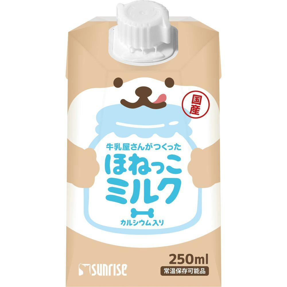 マルカン 牛乳屋さんがつくった ほねっこミルク 250ml | ペット用品