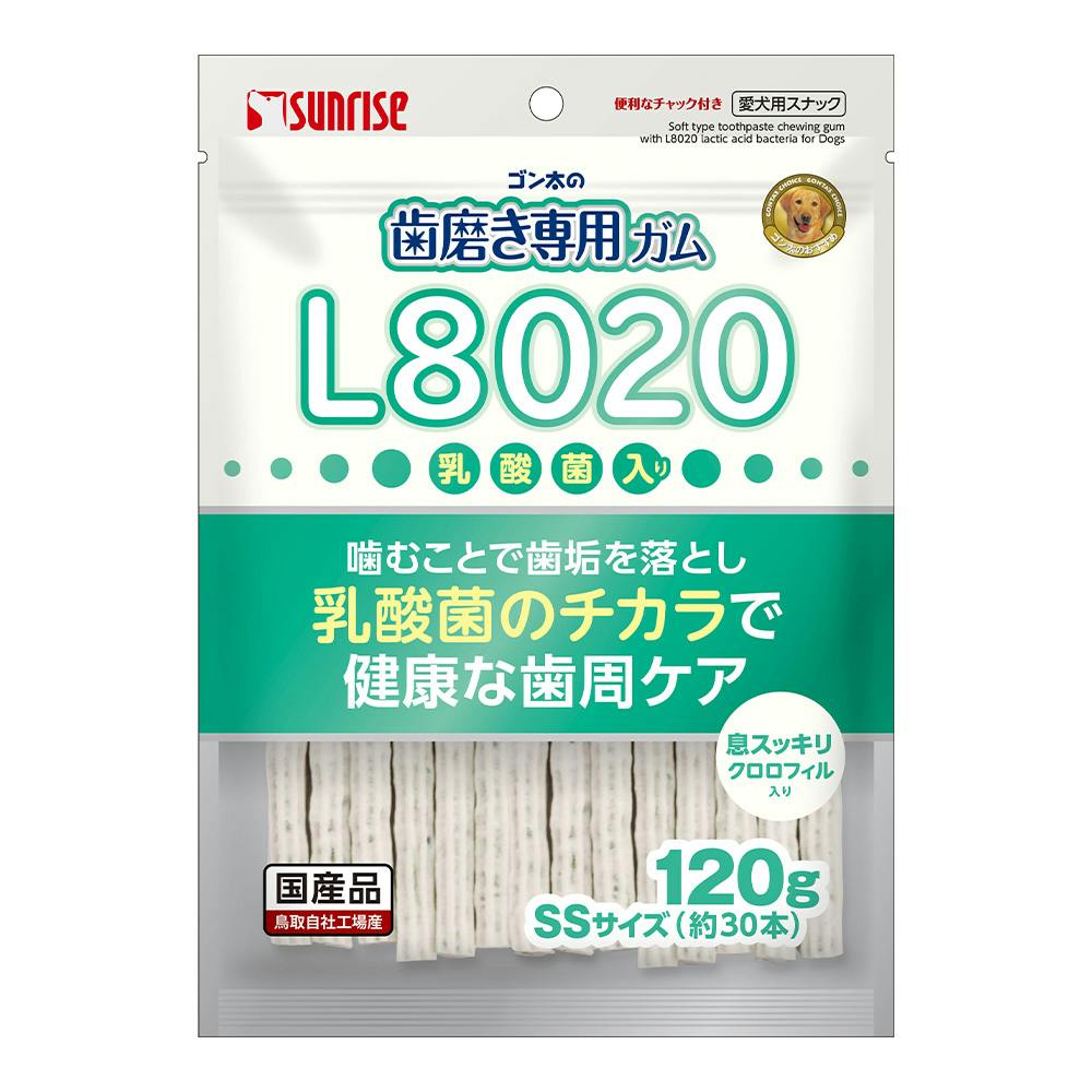 わん祭りポイント対象】ゴン太の歯磨き専用ガム SSサイズ L8020 クロロフィル 120g | ペット用品（犬） 通販 | ホームセンターのカインズ