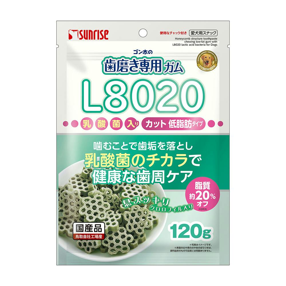 ゴン太の歯磨き専用ガム L8020乳酸菌入り カット クロロフィル