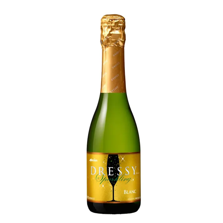 メルシャン スパークリングワイン ドレッシー 白 ハーフ 360ml【別送品】