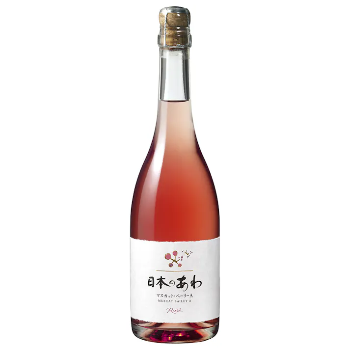 (山梨)シャトー・メルシャン 日本のあわ マスカット・ベーリーA ロゼ 720ml【別送品】
