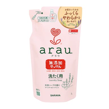 サラヤ アラウ.洗たく用せっけん 詰替 1L