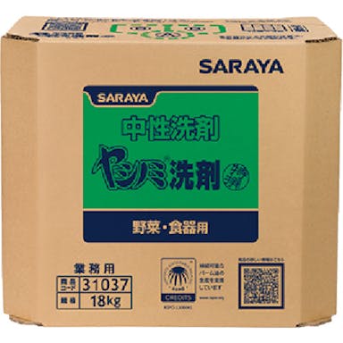 【CAINZ-DASH】サラヤ 特撰ヤシノミ洗剤１８ｋｇ八角ＢＩＢ 31037【別送品】