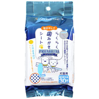 スーパーキャット らくらく歯みがきシート 30枚 CS01