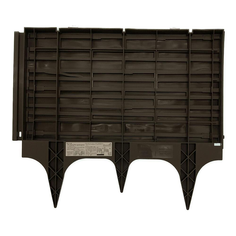 深型土留め 石積み調 45型 ダークブラウン | アーチ・トレリス