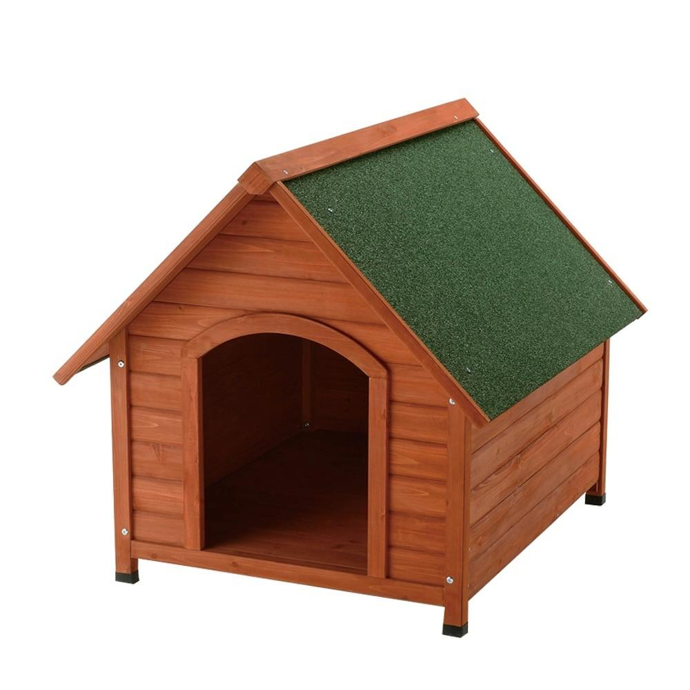 木製 犬小屋 ペット 幅70cm×奥行92cm×高さ84cm 楽天市場】犬小屋 Mサイズ 天然木でひんやり涼しい♪ 犬舎 ウッディ犬