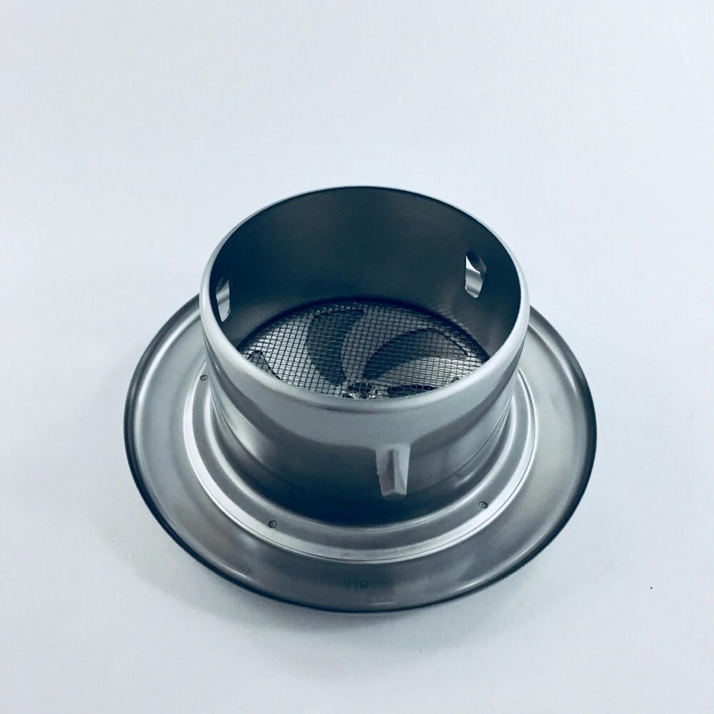 UK 宇佐美工業 ステンレス製 丸型レジスター UK-RN100S-HL