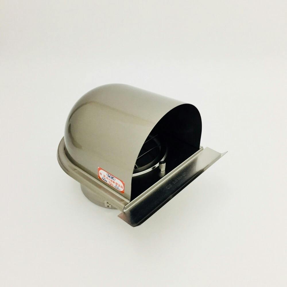 ステンレス製UV型フード付ガラリ UK100UBVD-HL | 建具金物 通販