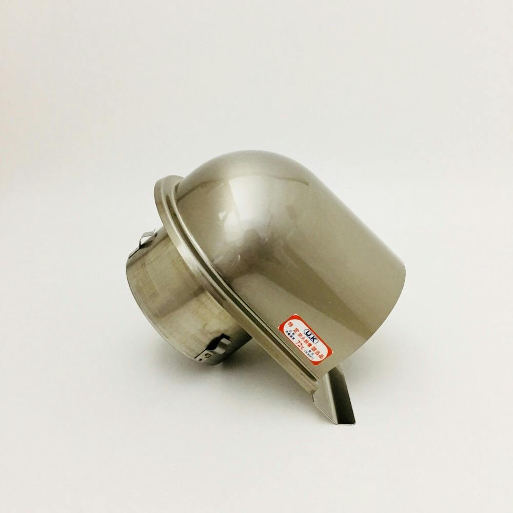 ステンレス製UV型フード付ガラリ UK100UBVD-HL | 建具金物 通販