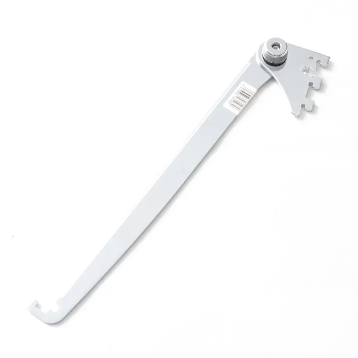 ガラス棚板専用 ツメ付プラケット クローム AG-401 30cm