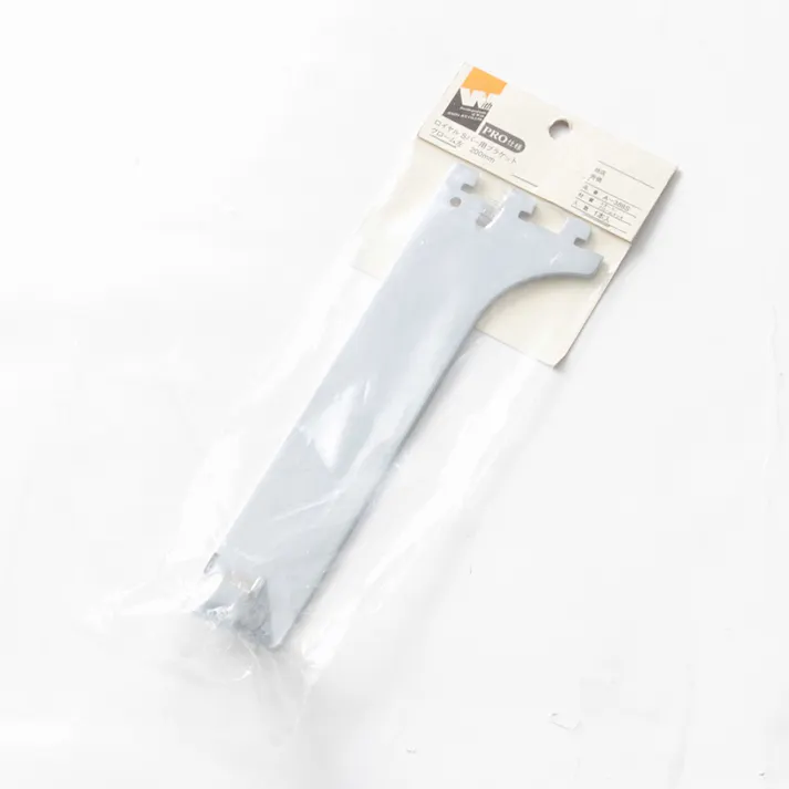 ロイヤル Sバー用ブラケット 角パイプ用 クローム 左 A-388S 200mm