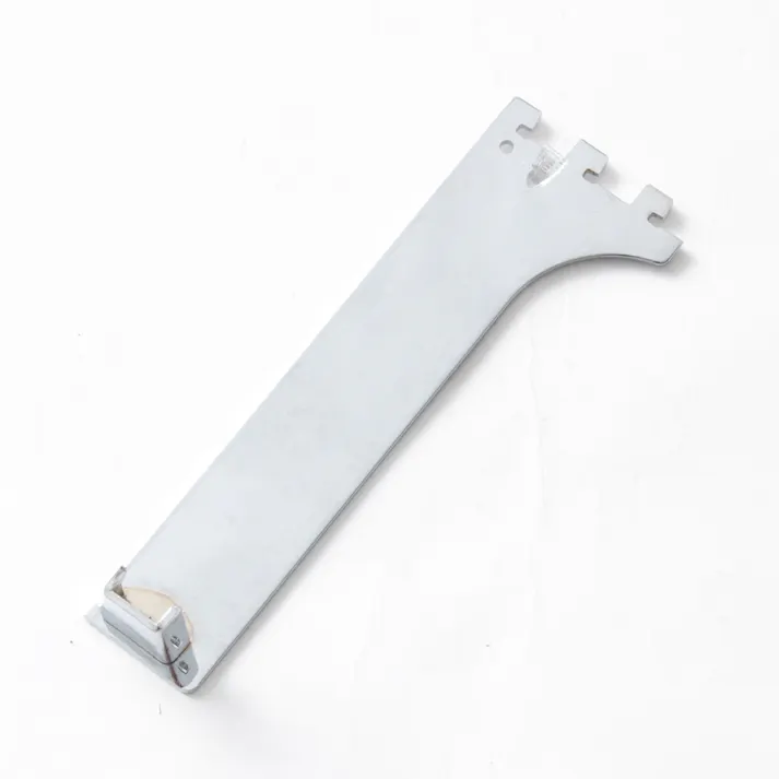 ロイヤル Sバー用ブラケット 角パイプ用 クローム 左 A-388S 200mm