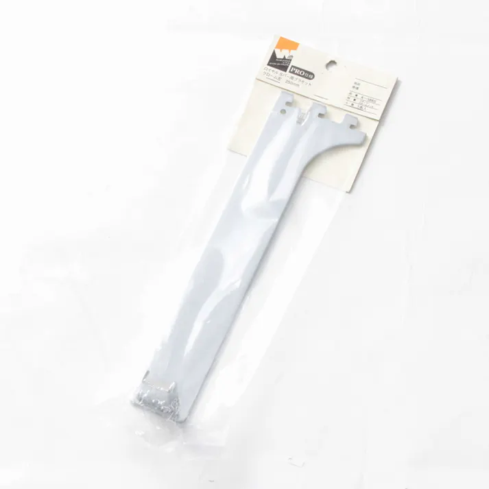 ロイヤル Sバー用ブラケット 角パイプ用 クローム 左 A-388S 250mm