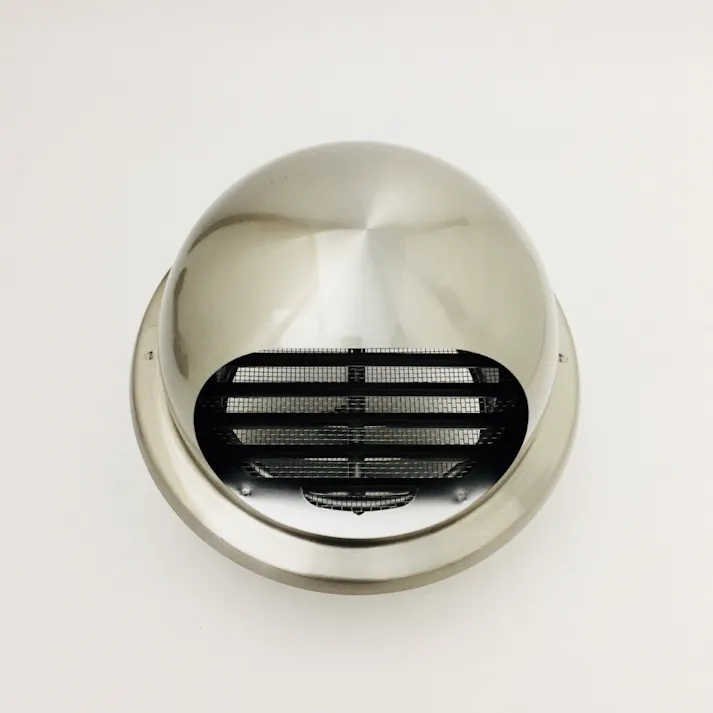 丸型フード付ガラリ 150φ 自然 防火ダンパー付