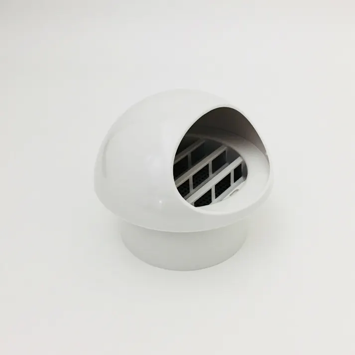 PC 丸型 GLガラリ 100型 ホワイトグレー