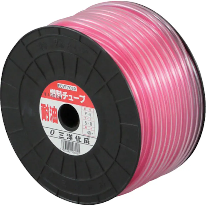 【CAINZ-DASH】三洋化成 耐油燃料チューブ5×8(F-5) 40m F-5【別送品】
