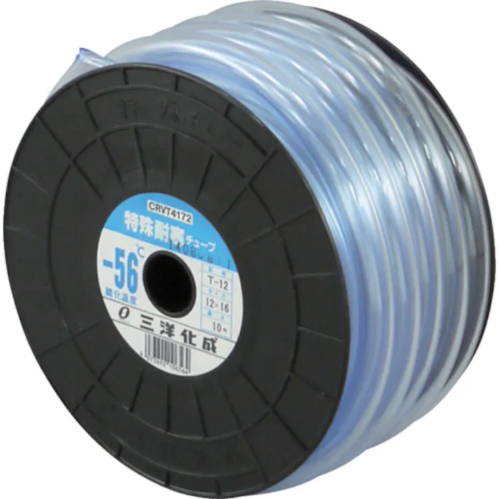 【CAINZ-DASH】三洋化成 工業用ホース 特殊耐寒チューブ12×16(T-12) 長さ10m T-12【別送品】