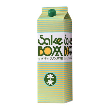 【指定住所配送P10倍】(福島県)末廣 サケボックス 1800ml【別送品】