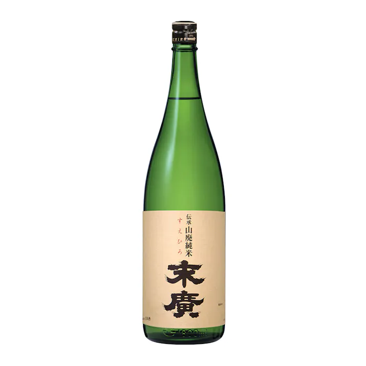 (福島県)会津末廣 伝承山廃 純米酒 1800ml【別送品】