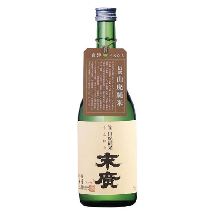 (福島県)会津末廣 伝承山廃 純米酒 720ml【別送品】