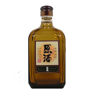 さつま白波 原酒 芋 37度 720ml【別送品】