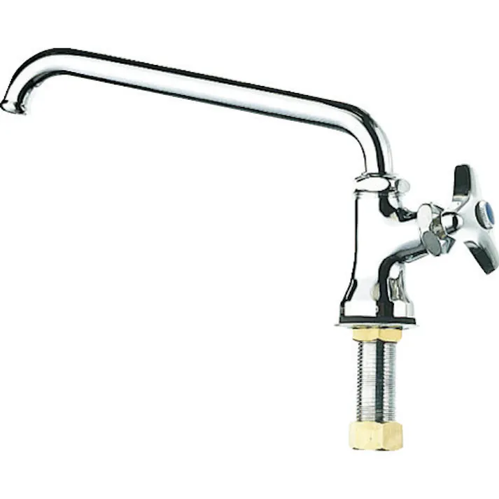 【CAINZ-DASH】SANEI 立形上向自在水栓 A57J-13【別送品】