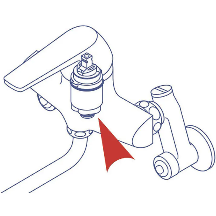 【CAINZ-DASH】SANEI シングルレバー混合栓用カートリッジ PU101-5XS【別送品】