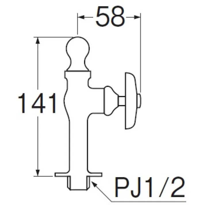 【CAINZ-DASH】SANEI 立形水飲水栓 Y56A-13【別送品】