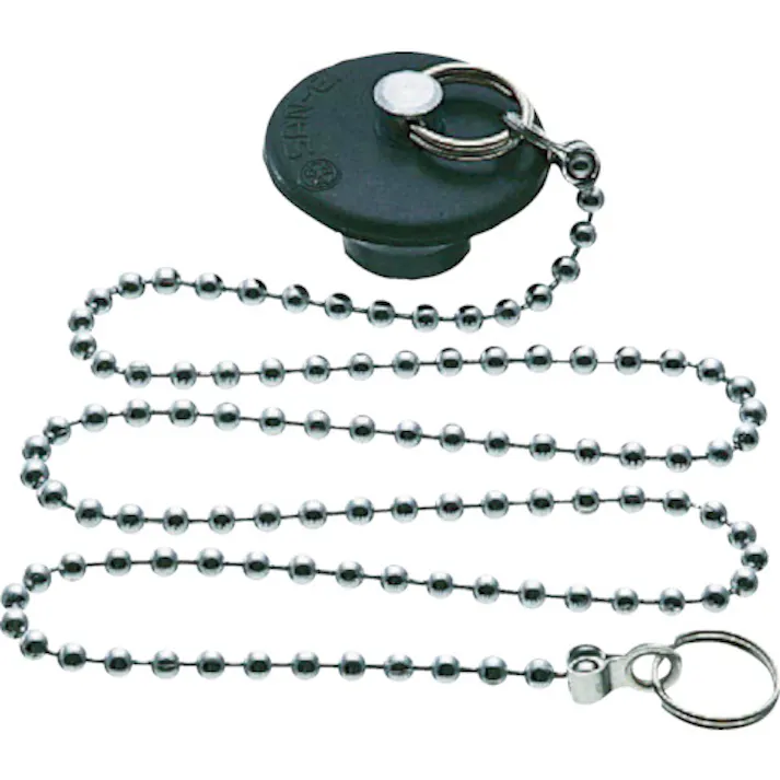 【CAINZ-DASH】SANEI バス用W式クサリ付ゴム栓 PH27-40【別送品】