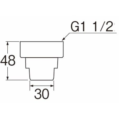 CAINZ-DASH】SANEI 排水ホースユニオンナット PH62-88S-40