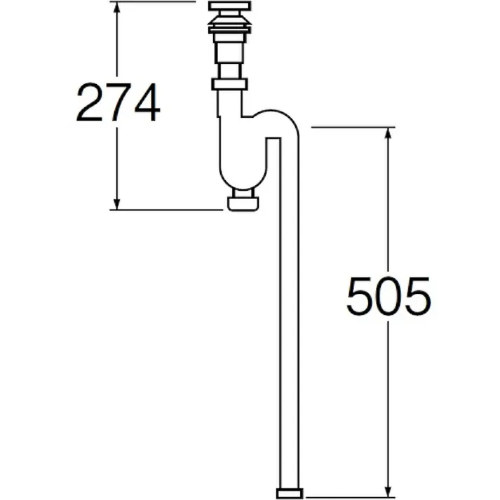 【CAINZ-DASH】SANEI アフレ付Sトラップホース PH786-32【別送品】