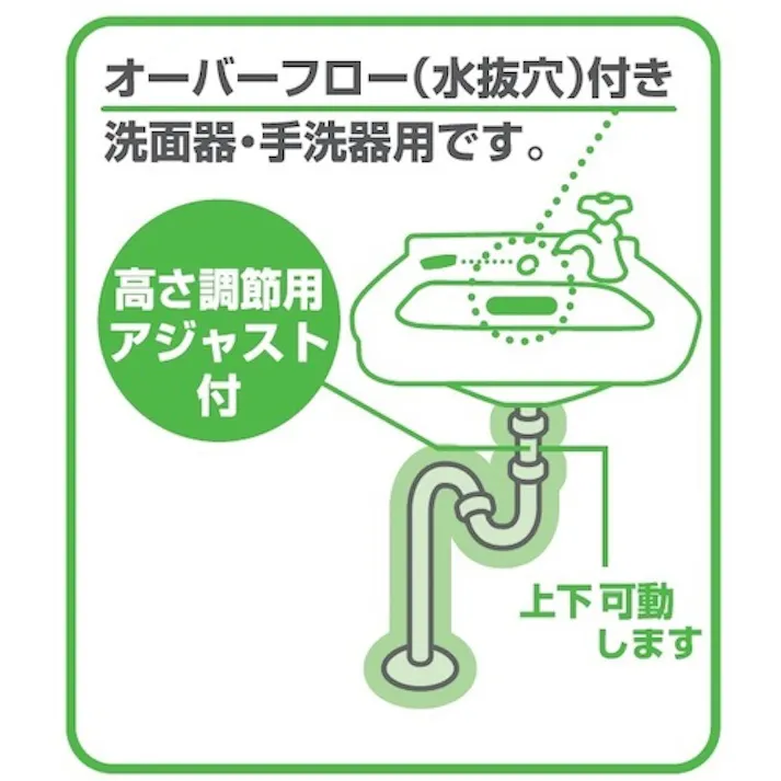 【CAINZ-DASH】SANEI アフレ付Sトラップ H70-25【別送品】