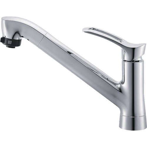 CAINZ-DASH】SANEI シングルワンホールスプレー混合栓 K87120TJK