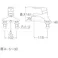 【CAINZ-DASH】SANEI シングル洗面混合栓 K57CE-13【別送品】