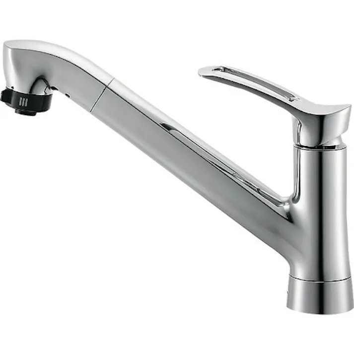 【CAINZ-DASH】SANEI シングルワンホールスプレー混合栓 上面施工 水流切替 取付穴径35~40mm K87120TJV-13【別送品】