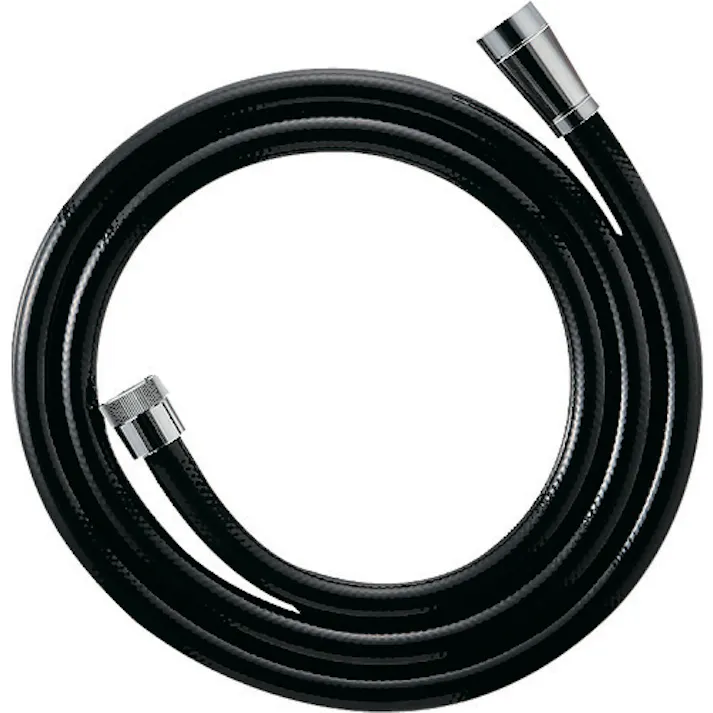 【CAINZ-DASH】SANEI シャワホース(ブラック) アダプター付 1.6m G1/2 PS30-86TXA-D【別送品】