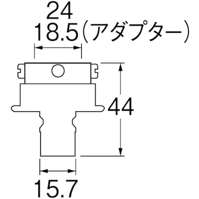 【CAINZ-DASH】ＳＡＮＥＩ 自動洗濯機元口 PT17-1F【別送品】