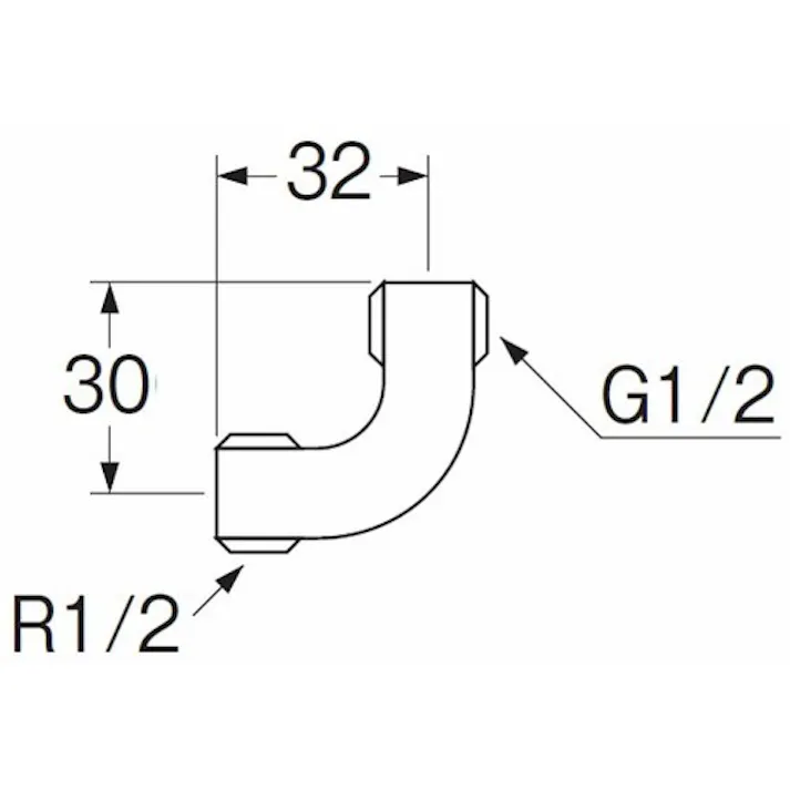 【CAINZ-DASH】SANEI ベンリーカンエルボ T202-13【別送品】