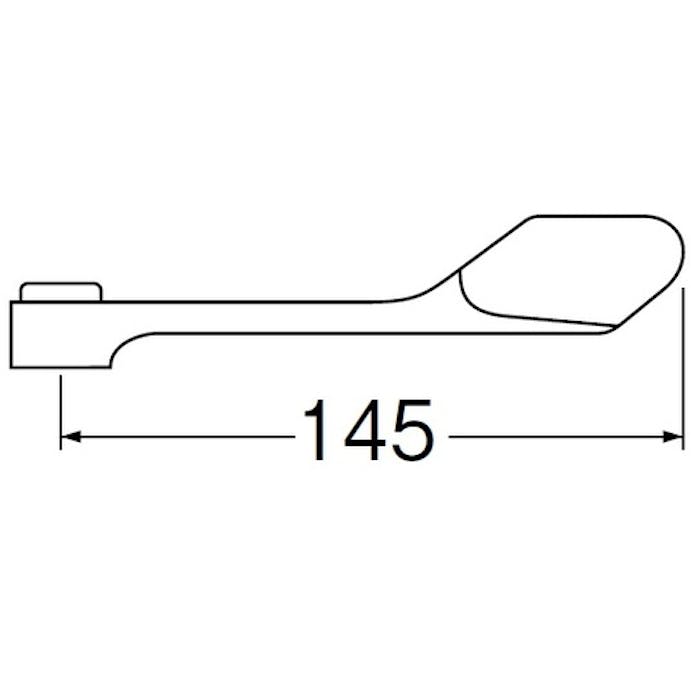 【CAINZ-DASH】ＳＡＮＥＩ ワンタッチレバー PR230F-L【別送品】