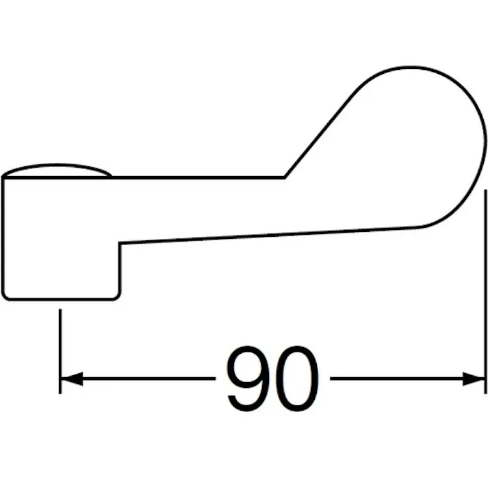 【CAINZ-DASH】SANEI スイングレバー(アーバンピンク PR233F-L-UP【別送品】