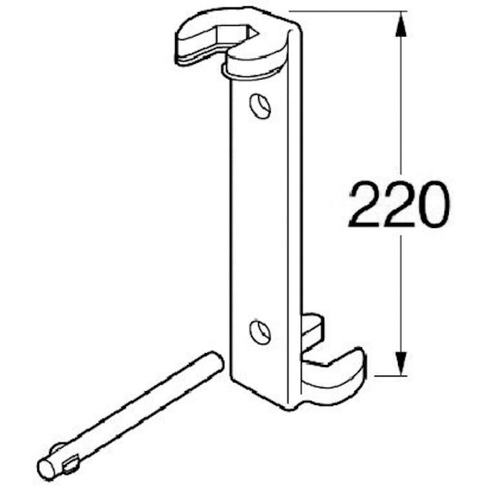 【CAINZ-DASH】ＳＡＮＥＩ ナット締付工具 R354【別送品】