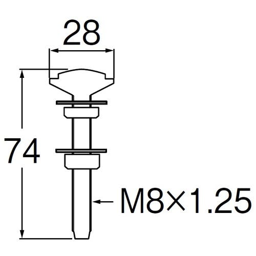 CAINZ-DASH】SANEI 密結ロータンクボルト R44【別送品】 | 工事
