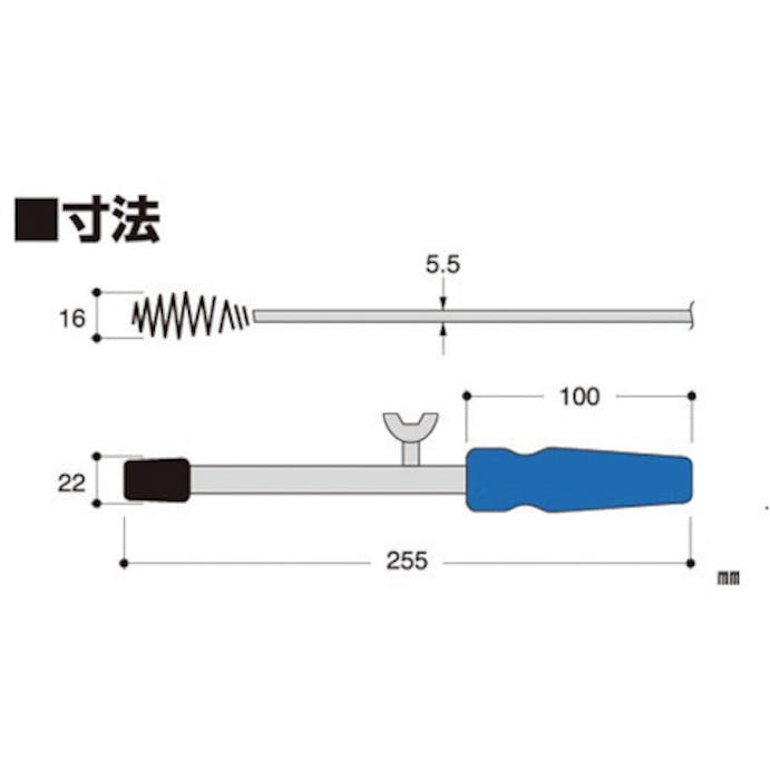 【CAINZ-DASH】ＳＡＮＥＩ パイプクリーナー　１０ｍ PR80-10M【別送品】