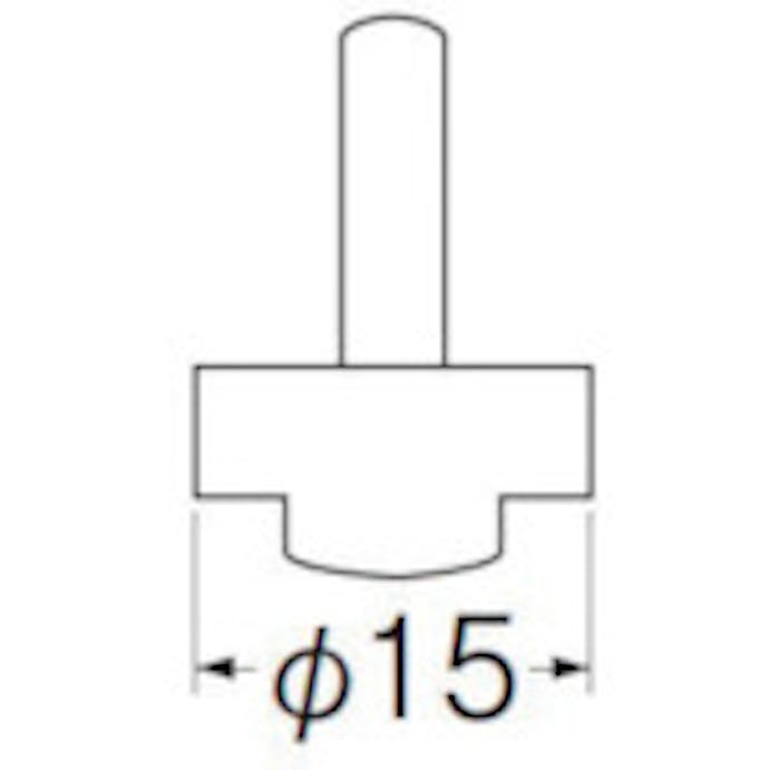 【CAINZ-DASH】ＳＡＮＥＩ 水栓補修部品　節水エスコマ　呼び径１３ｍｍ PP84-1S-15【別送品】