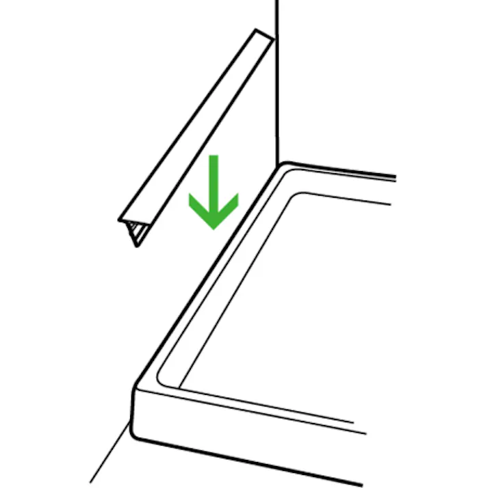 【CAINZ-DASH】SANEI 洗濯機パン用すきまパッキン PP60-640【別送品】