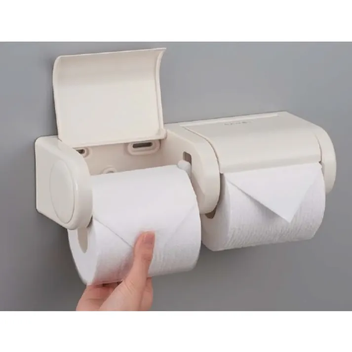 【CAINZ-DASH】SANEI ワンタッチツインホルダー W38-W【別送品】