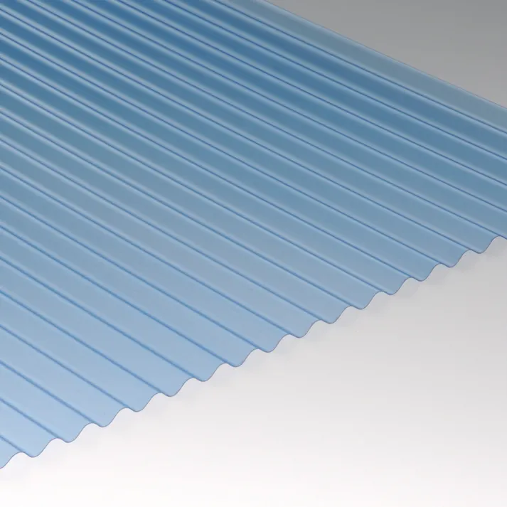 塩ビ波板 6尺 ブルー