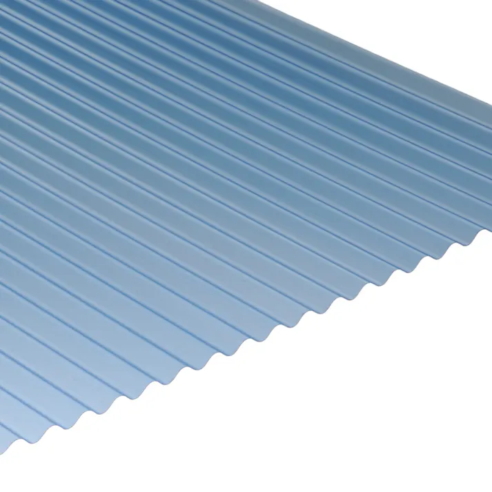 塩ビ波板 10尺 ブルー【SU】